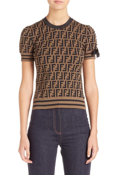 fendi shirt women's cheap|fendi women's trenchless.